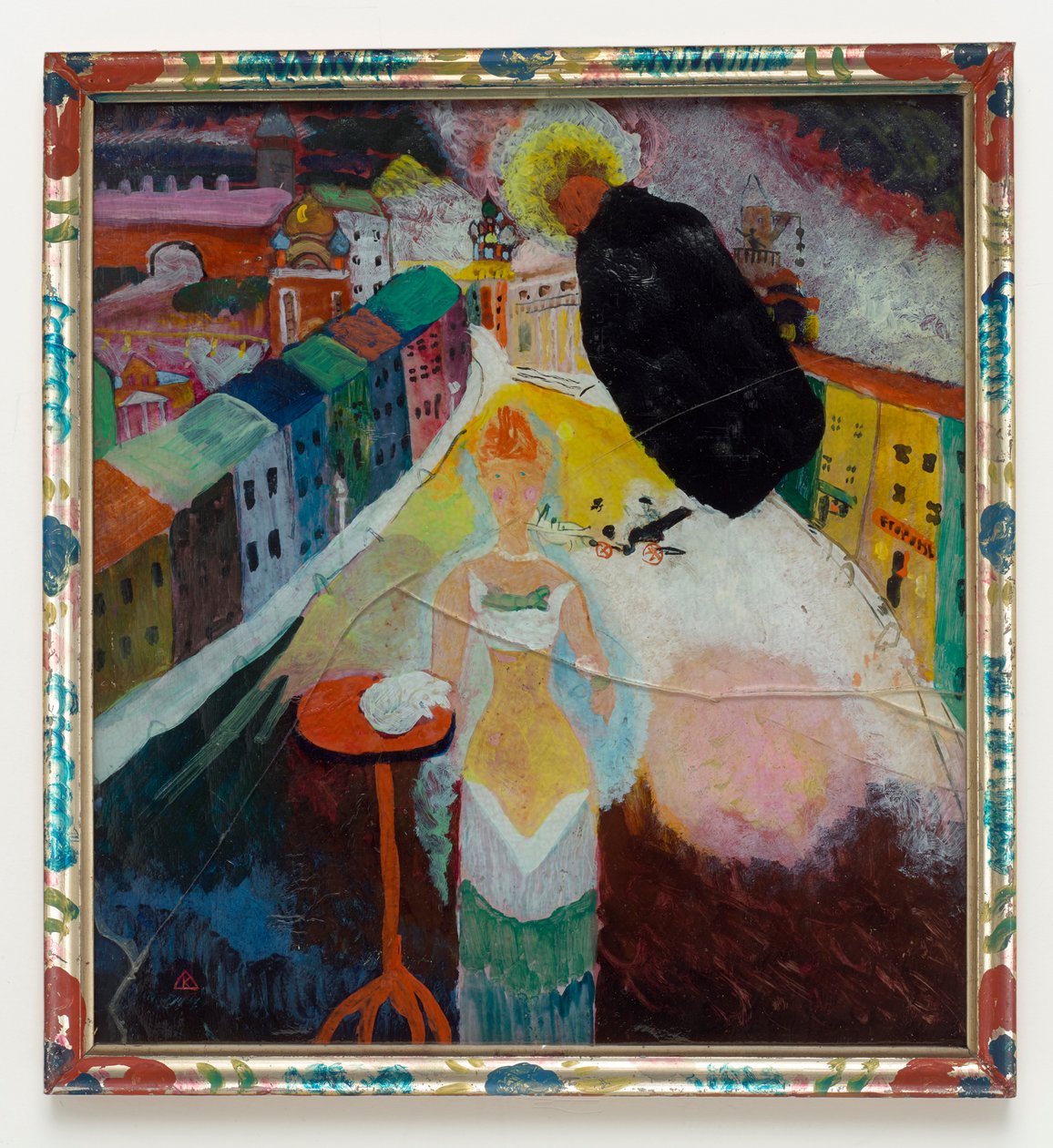 Dame in Moskau von Wassily Kandinsky