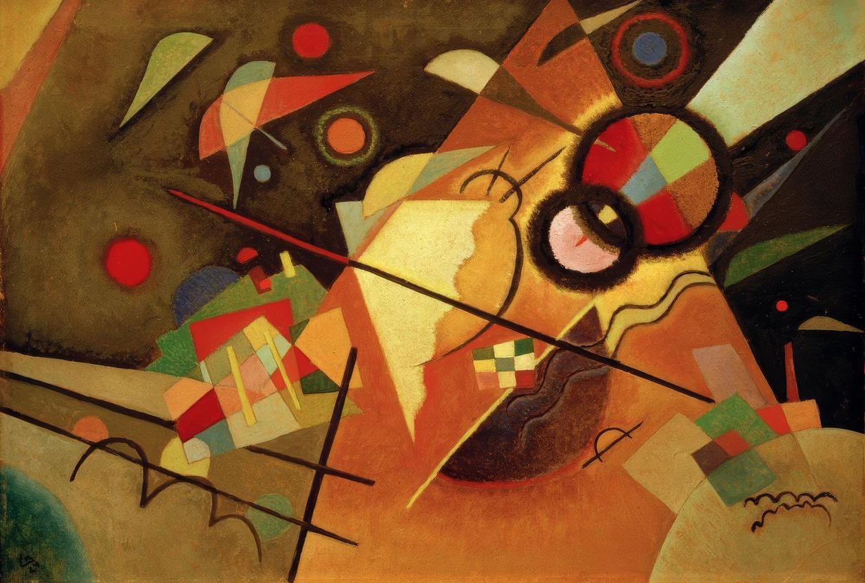 Gelbe Spitze von Wassily Kandinsky