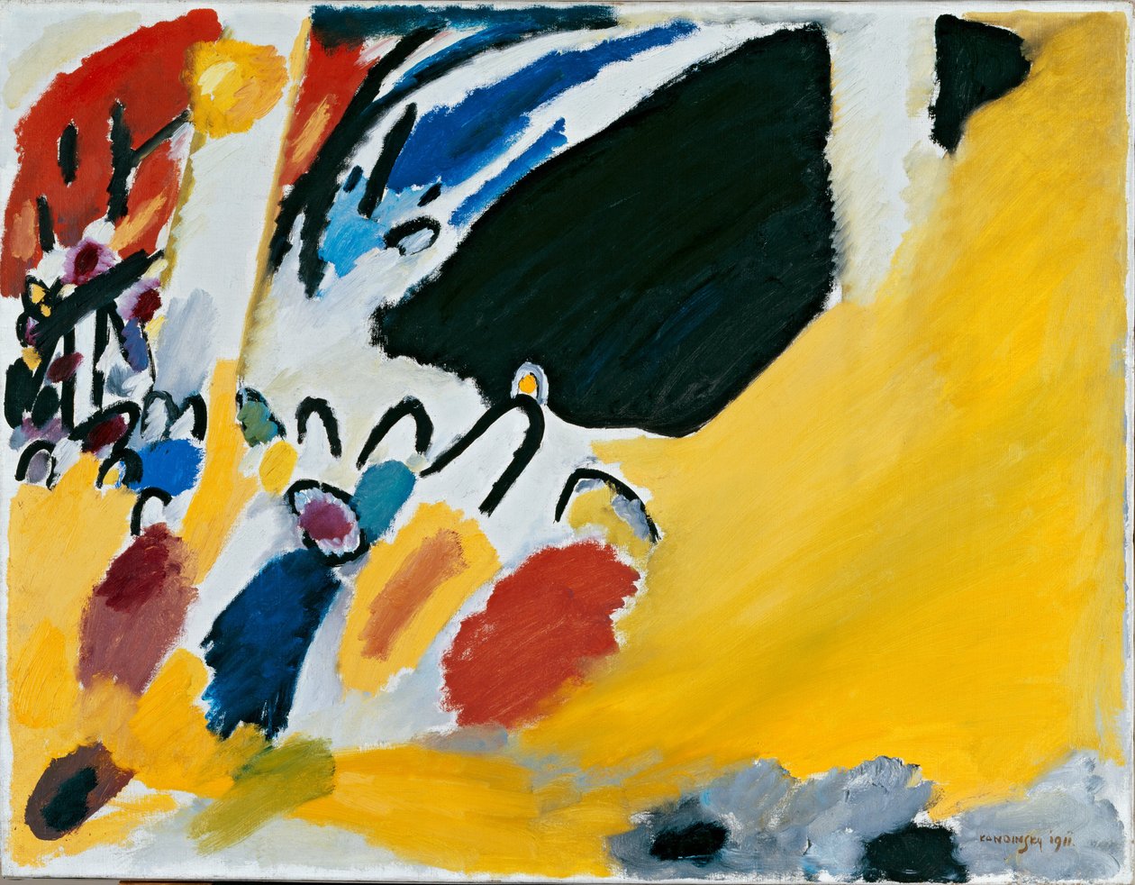 Impression III (Konzert) von Wassily Kandinsky