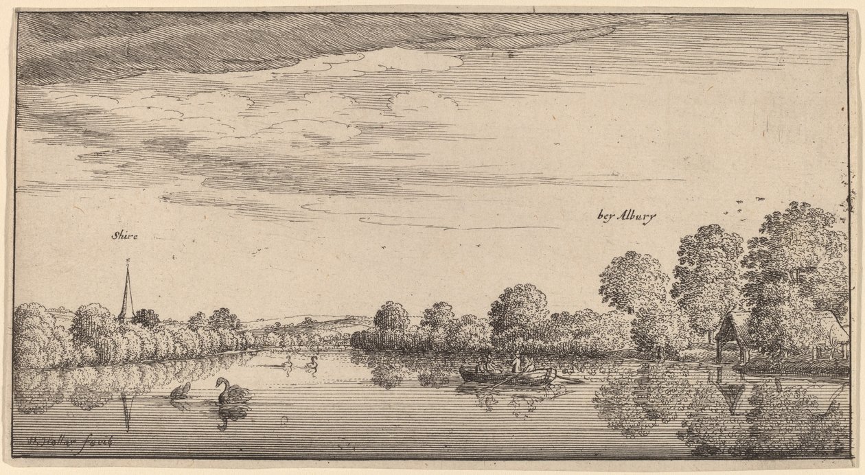 Albury von Wenceslaus Hollar