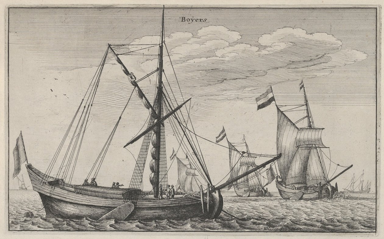 Boërs, 1647 von Wenceslaus Hollar