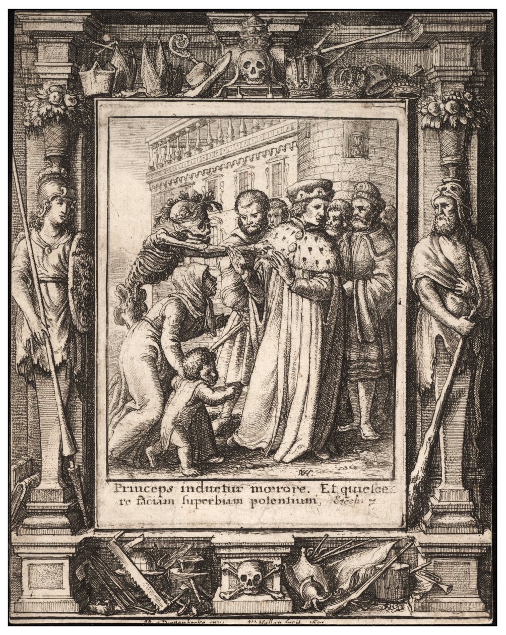 Herzog (Zustand 1) von Wenceslaus Hollar