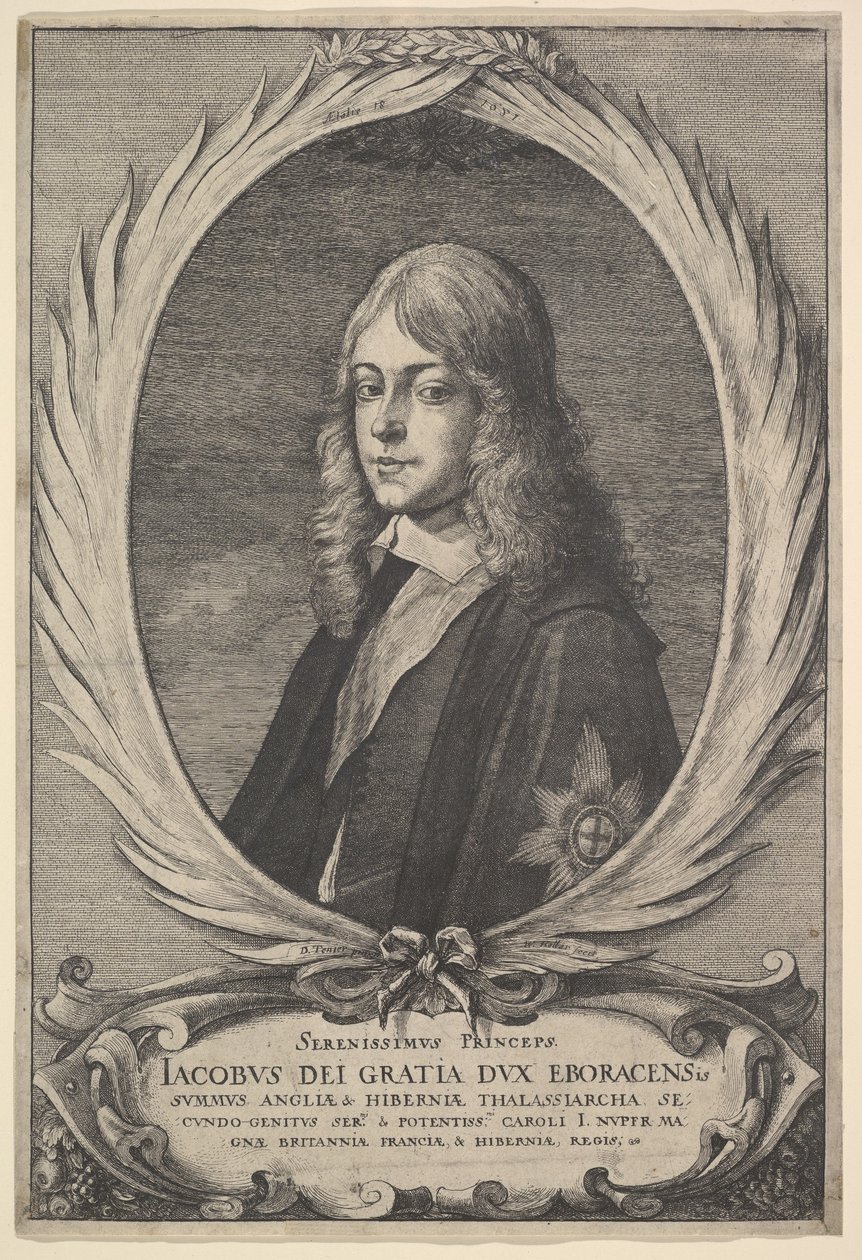 James, Herzog von York, 1651 von Wenceslaus Hollar