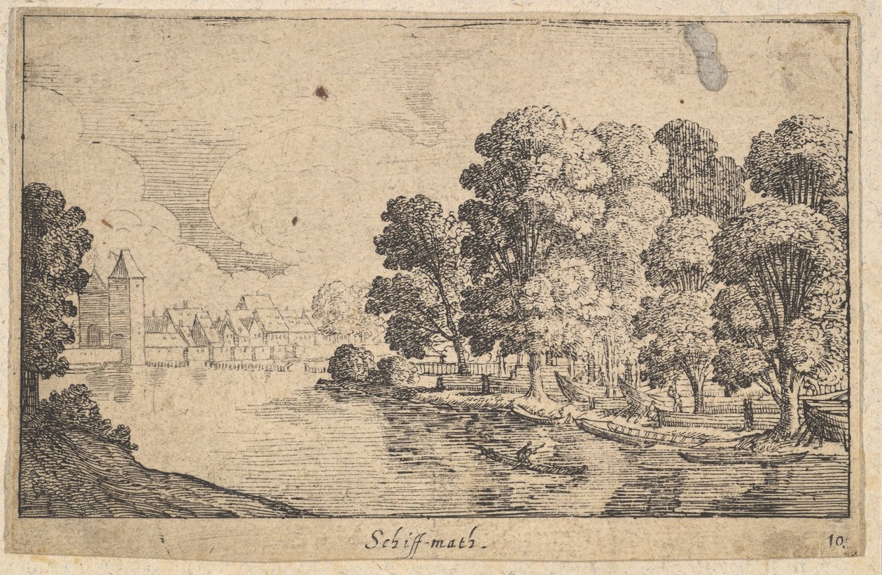 Schiffsmathematik, 1625-77 von Wenceslaus Hollar
