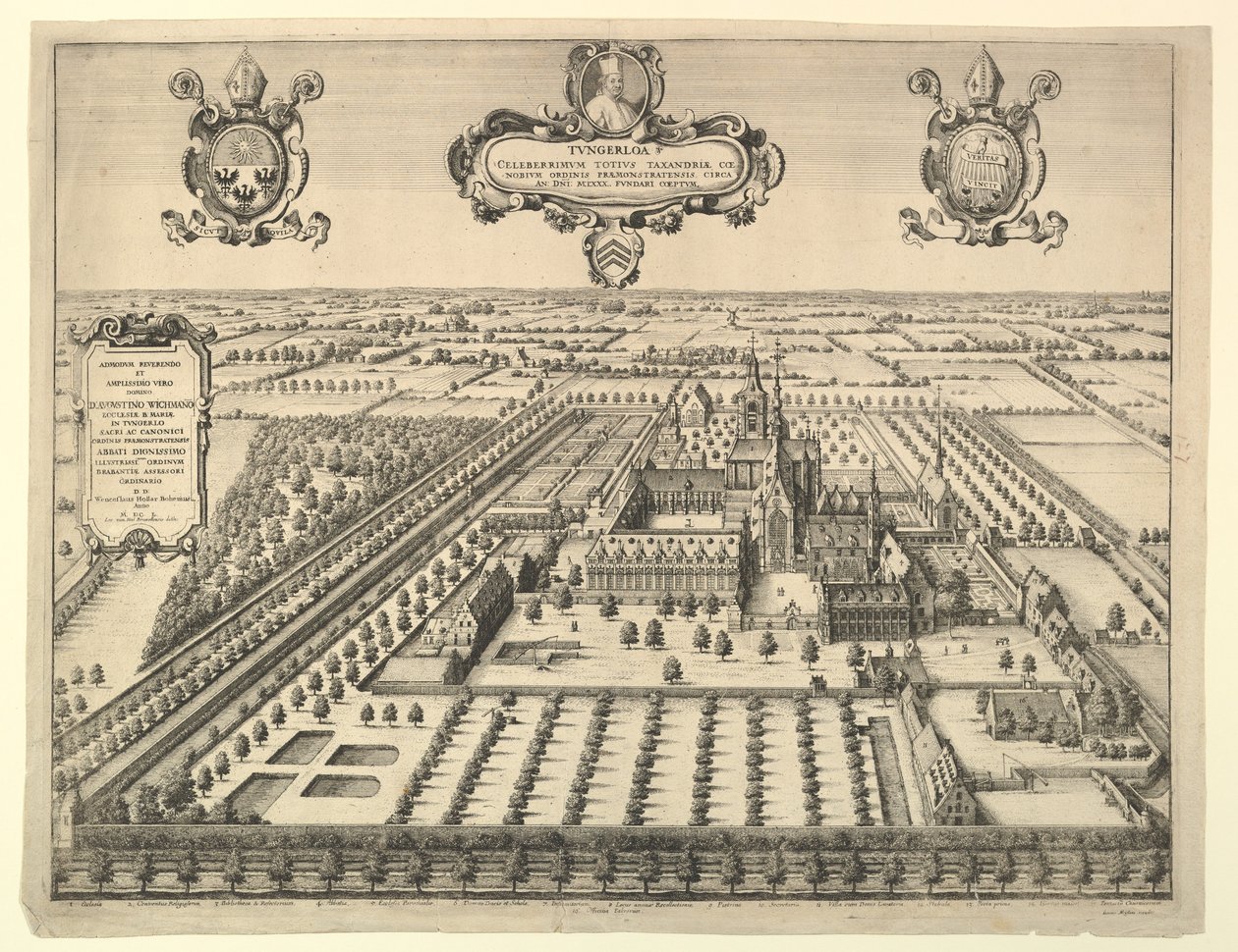 Tongerloo, 1659 von Wenceslaus Hollar