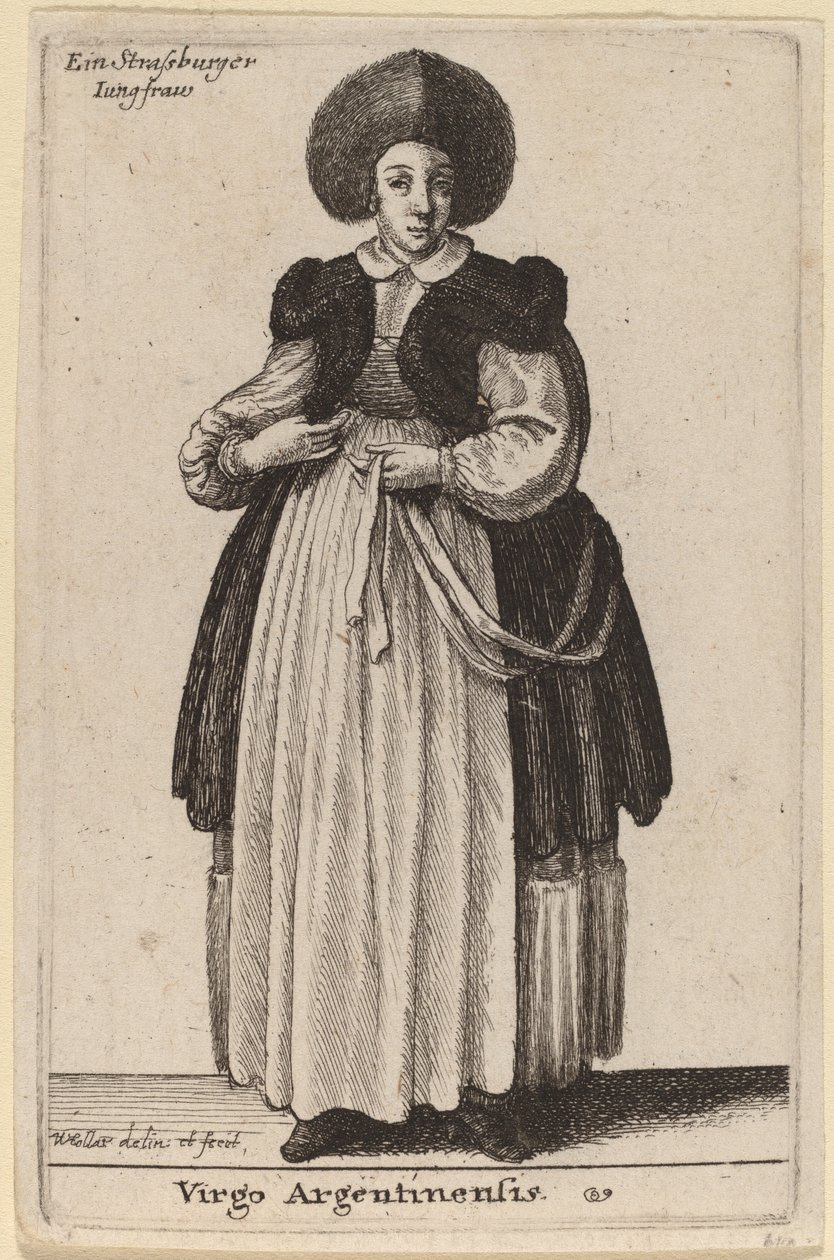 Virgo Argentinensis von Wenceslaus Hollar
