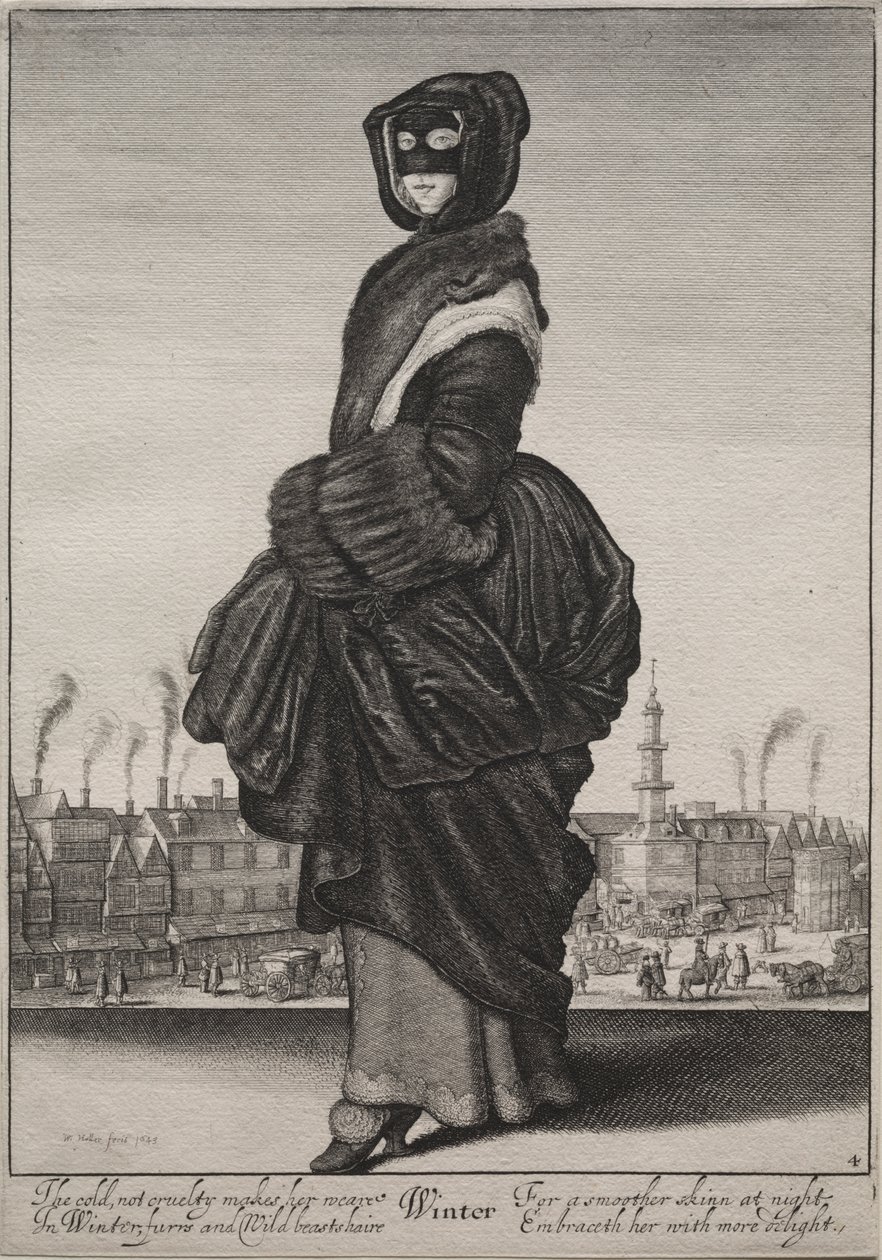 Winter von Wenceslaus Hollar