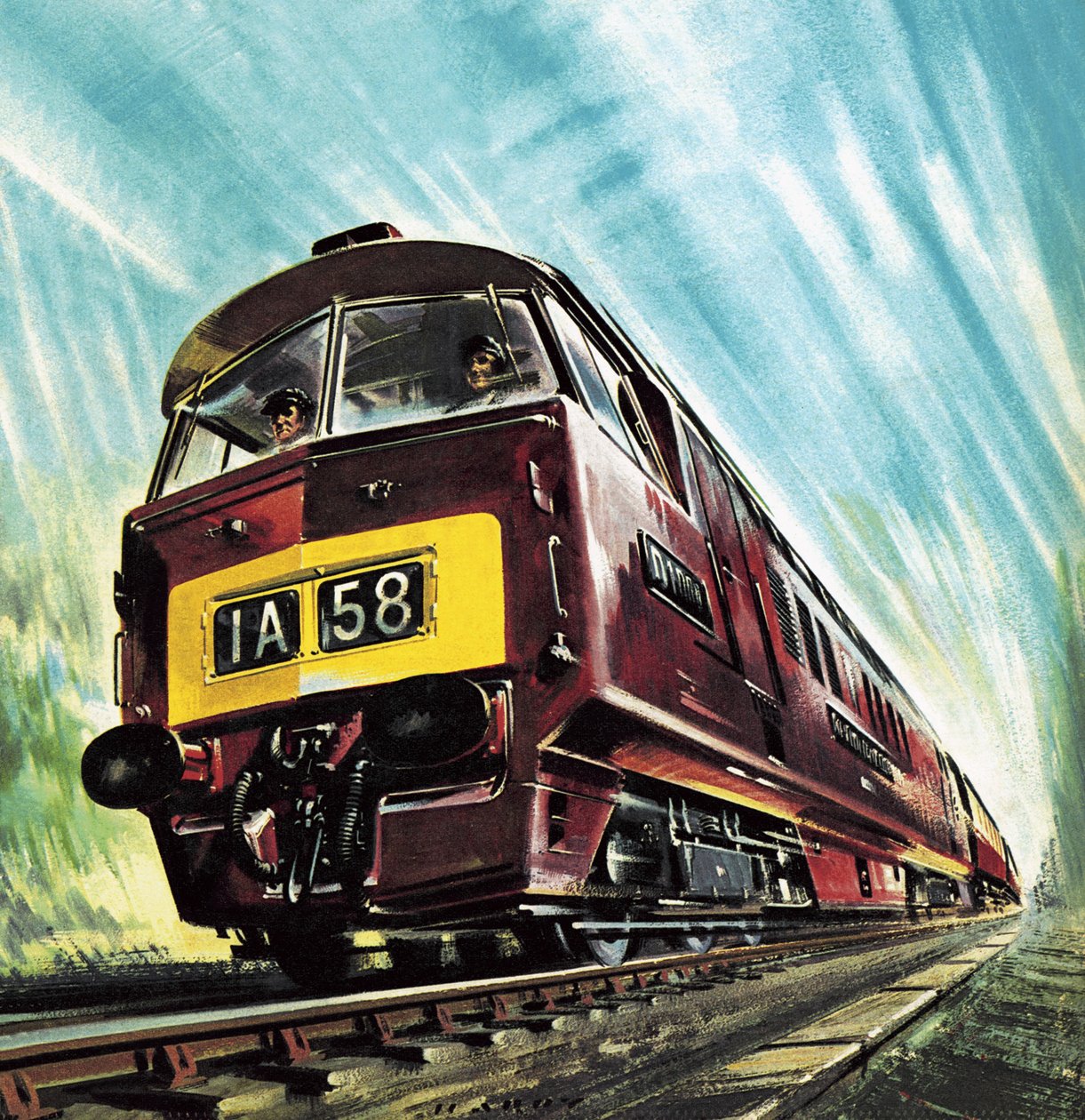 Dieselzug von Wilf (20th century) Hardy