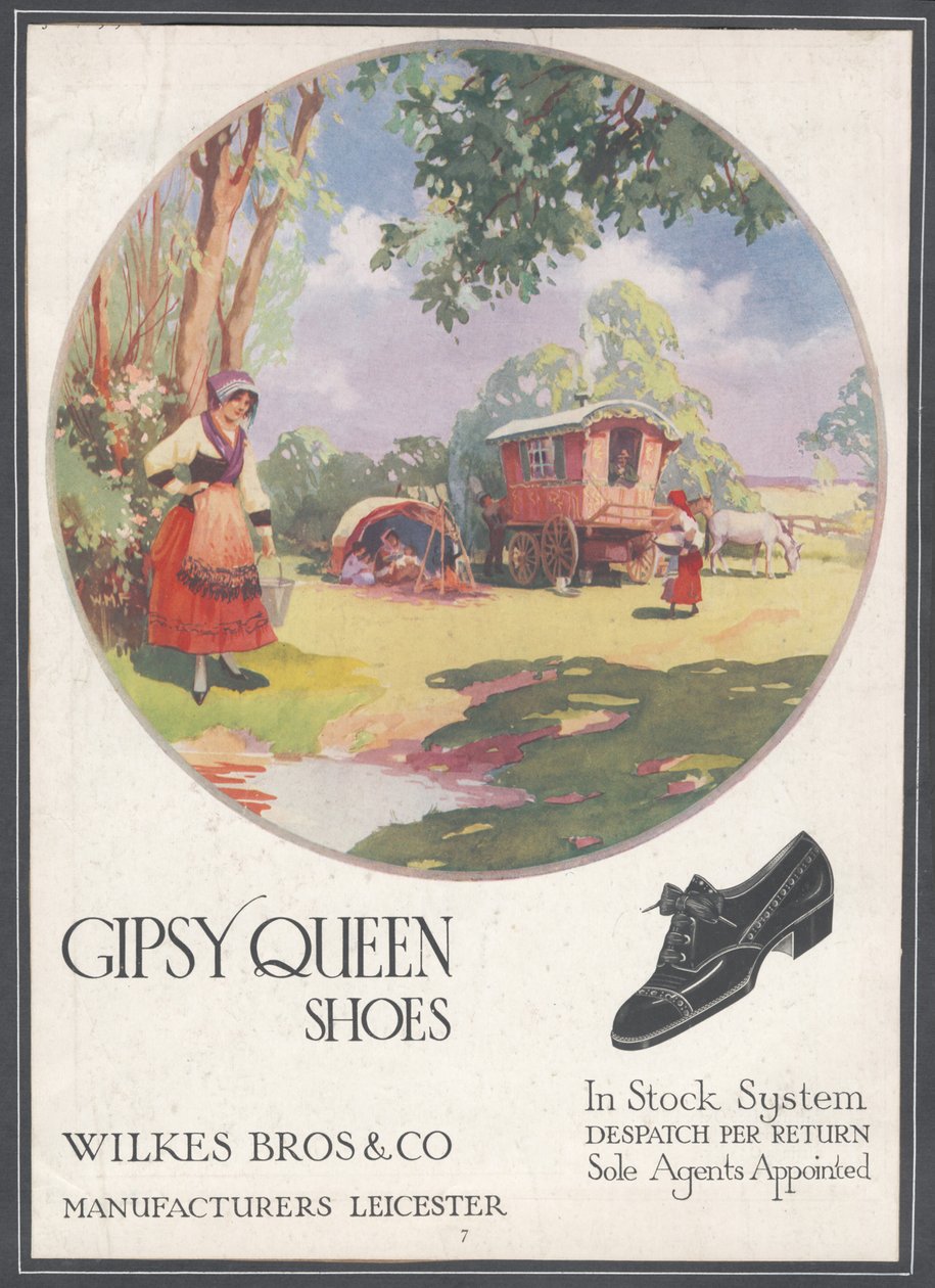 Gipsy Queen Schuhe, ca. 1920er von Wilfred Fryer