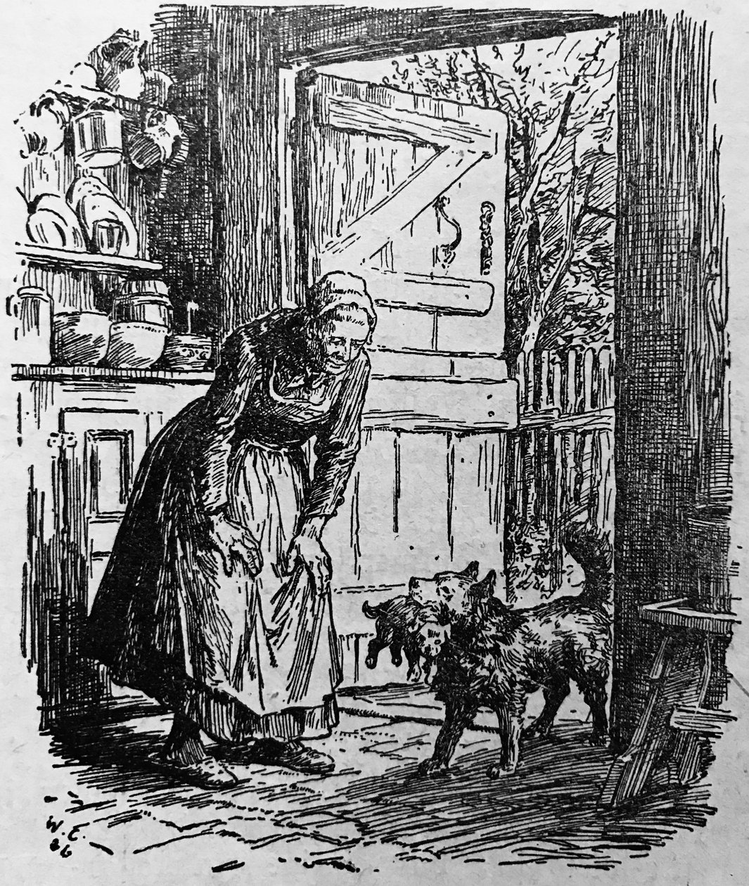 Zeichnung von Wilhelm Claudius von Wilhelm Claudius