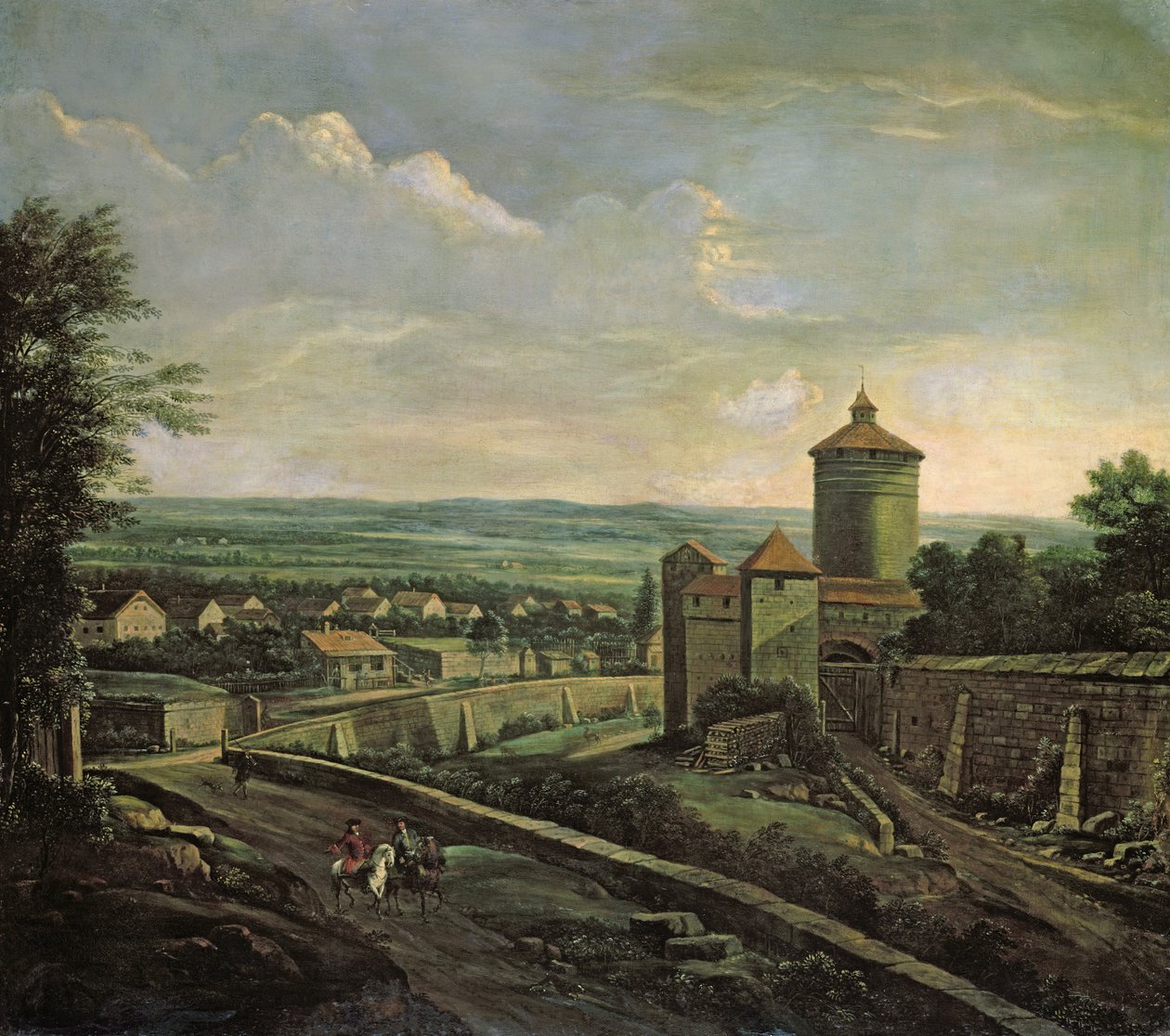 Ansicht von Nürnberg, Sommer von Wilhelm von Bemmel