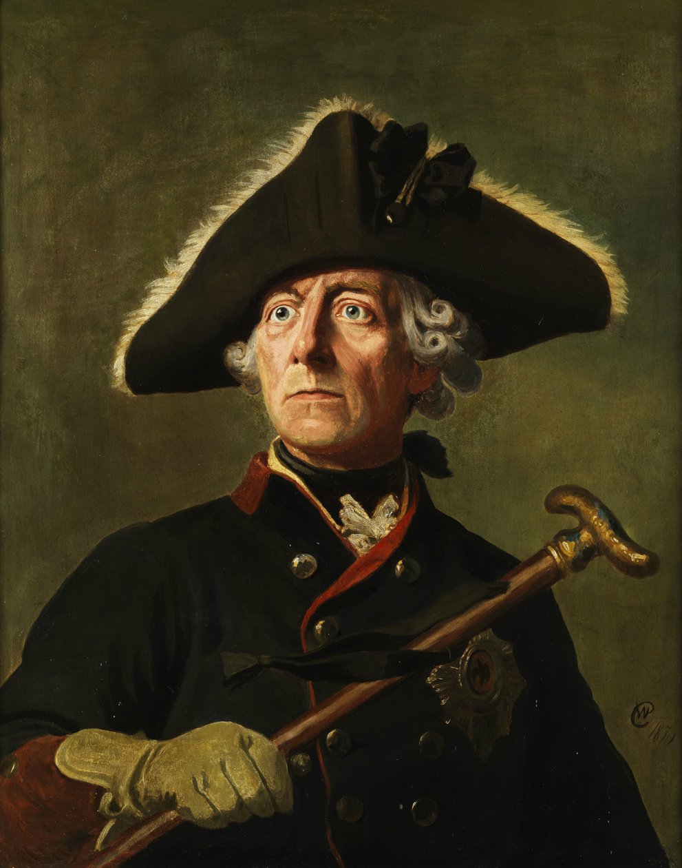 Friedrich II. Campenhausen von Wilhelm Camphausen
