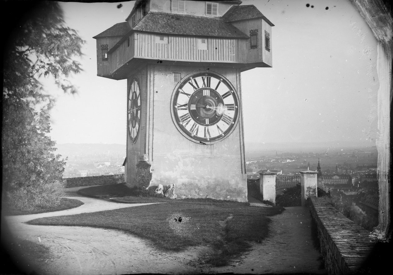 Uhrturm in Graz von Wilhelm J. Burger