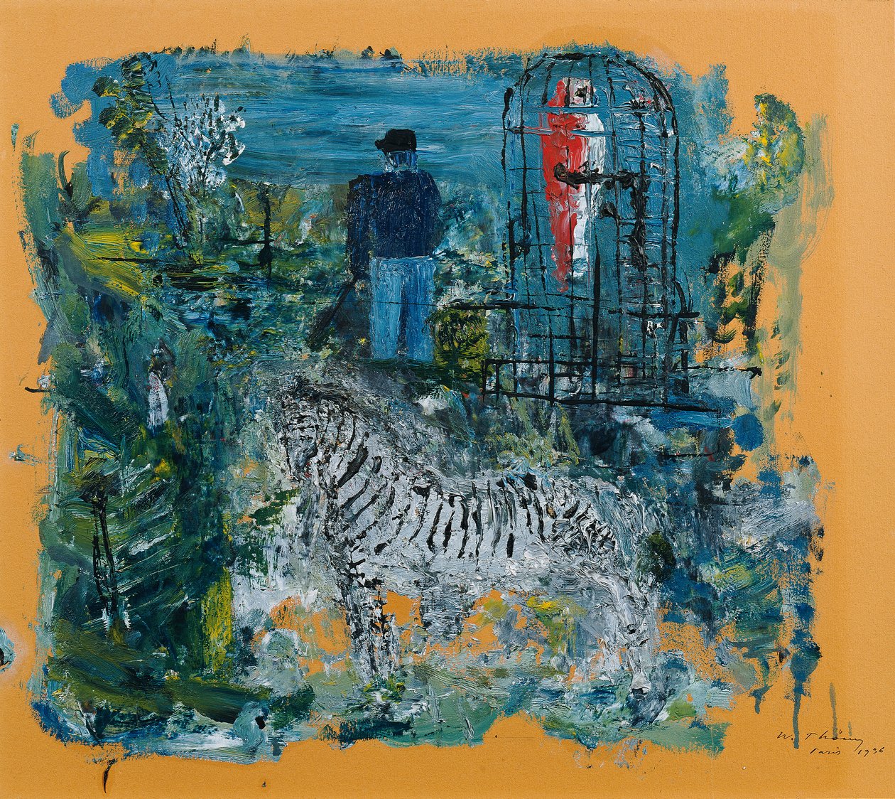 Jardin des Plantes in Paris von Wilhelm Thöny