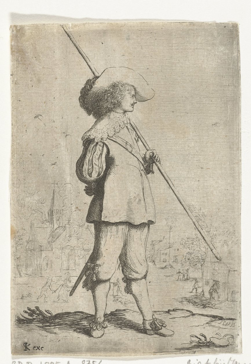 Stehender Soldat von Willem Basse (attributed to)