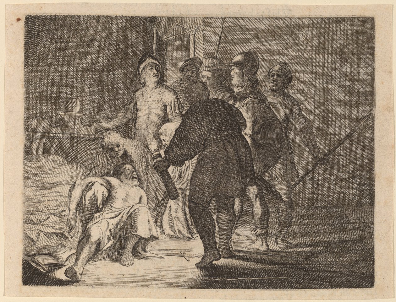 Der Tod von Cato, 1634 von Willem Basse