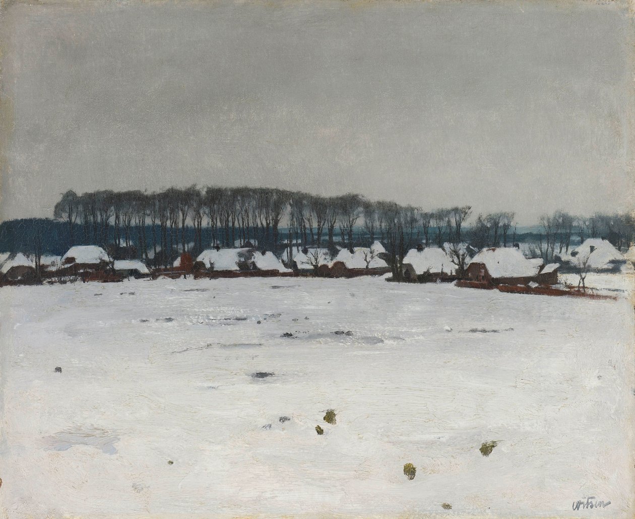 Winterlandschaft von Willem Arnoldus Witsen