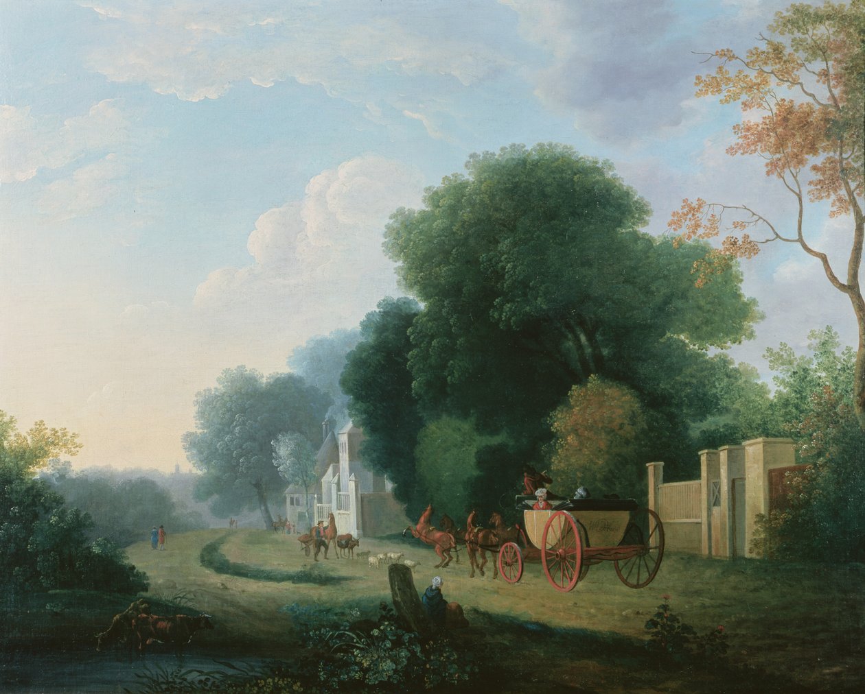Howth Castle nahe Dublin von William Ashford
