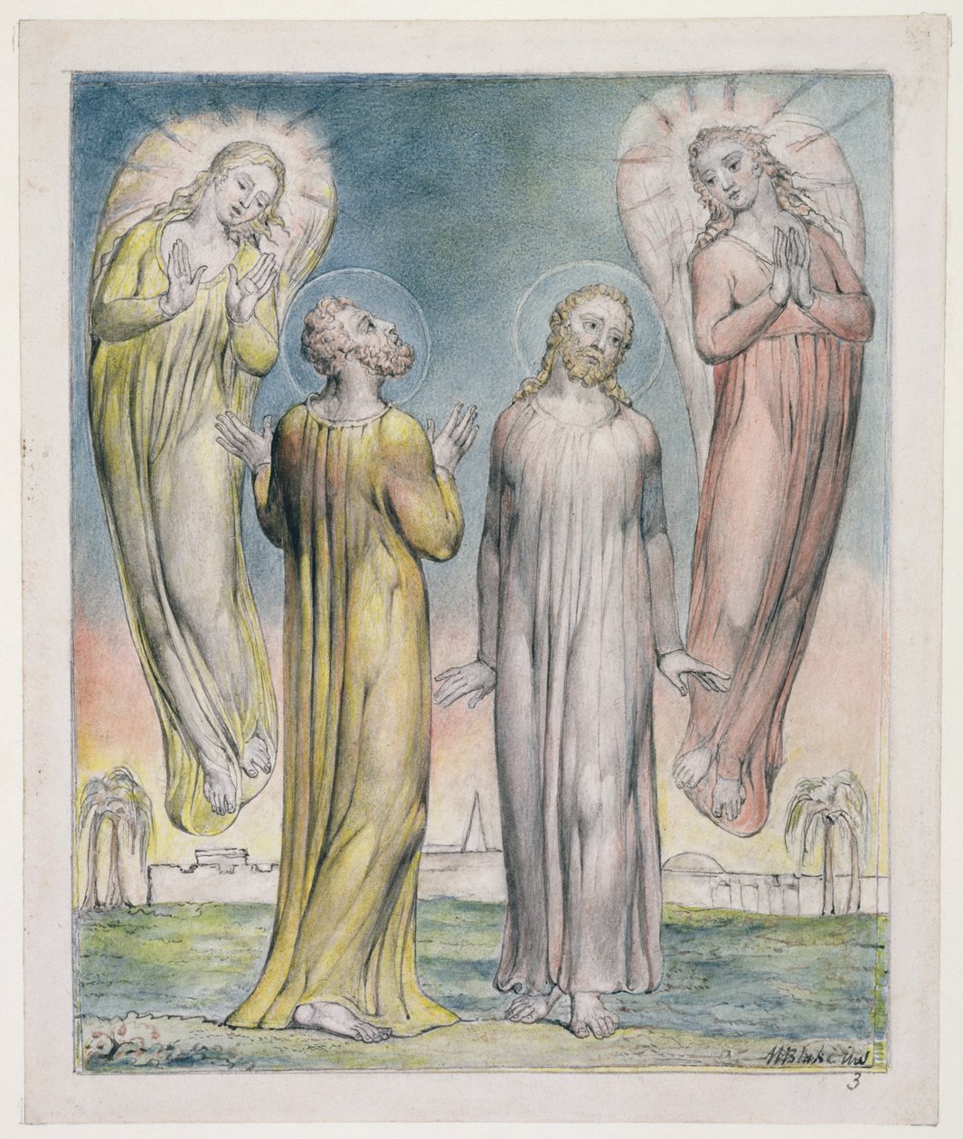 Andrew, Simon Peter sucht nach Christus, Illustration aus 
