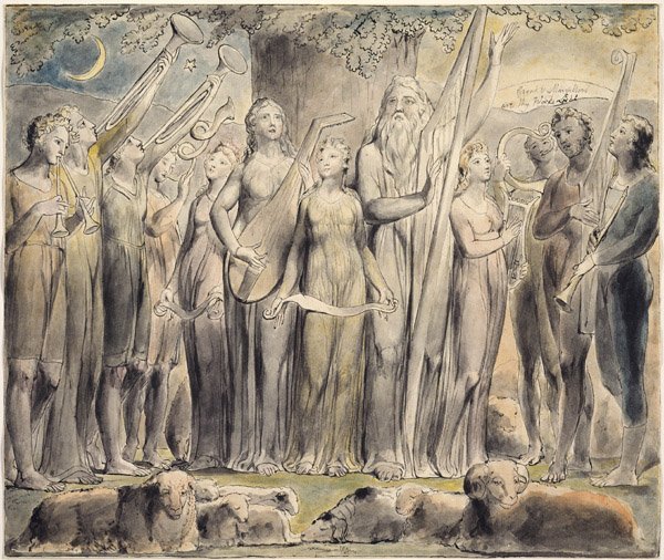Blake Buch Hiob Linell von William Blake