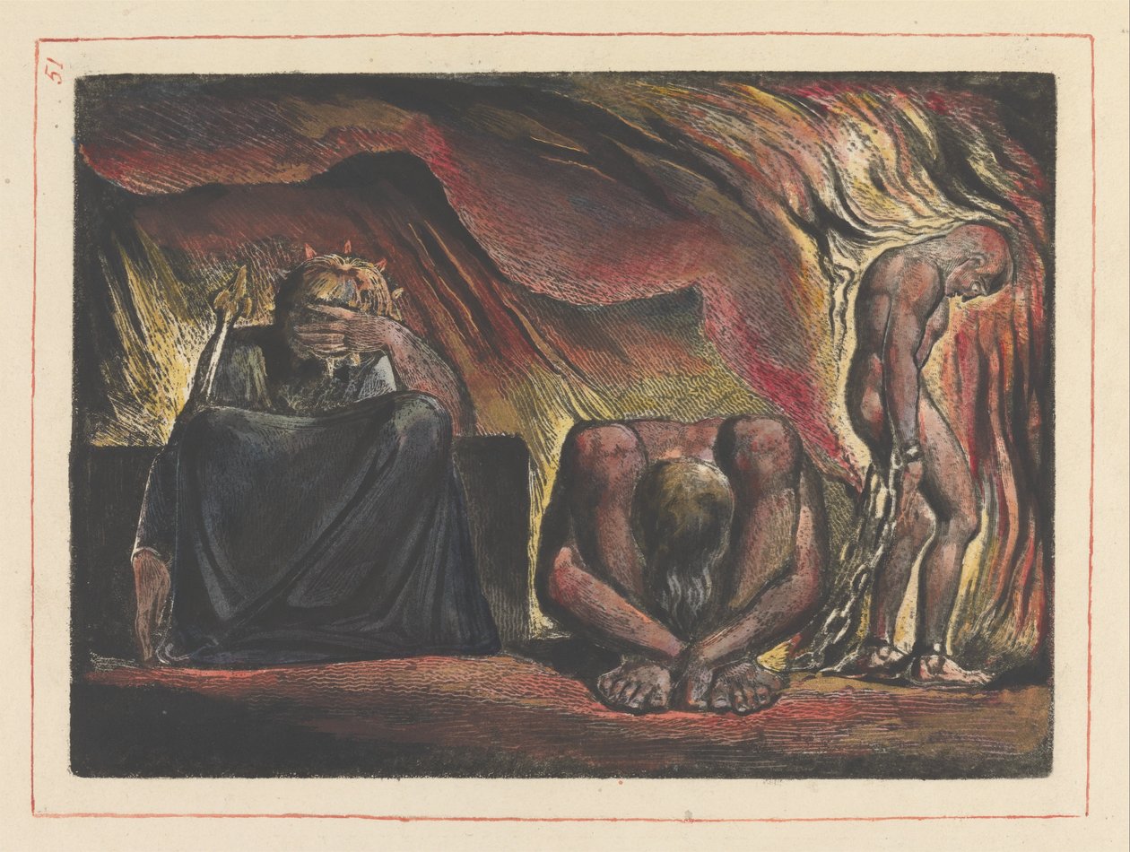 Jerusalem, Tafel 51 von William Blake