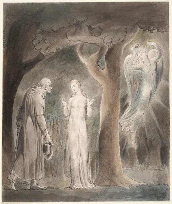 Miltons Comus von William Blake