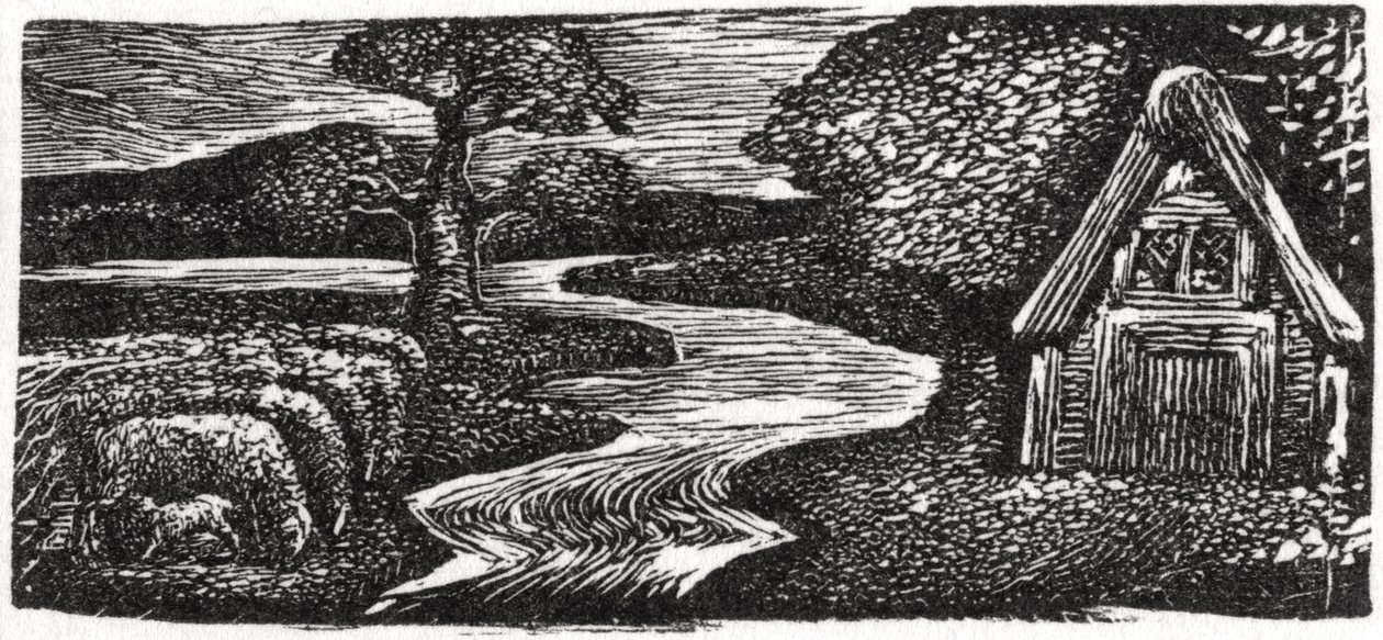 Sabrinas silberner Fluss, Illustration aus Dr. Thorntons 