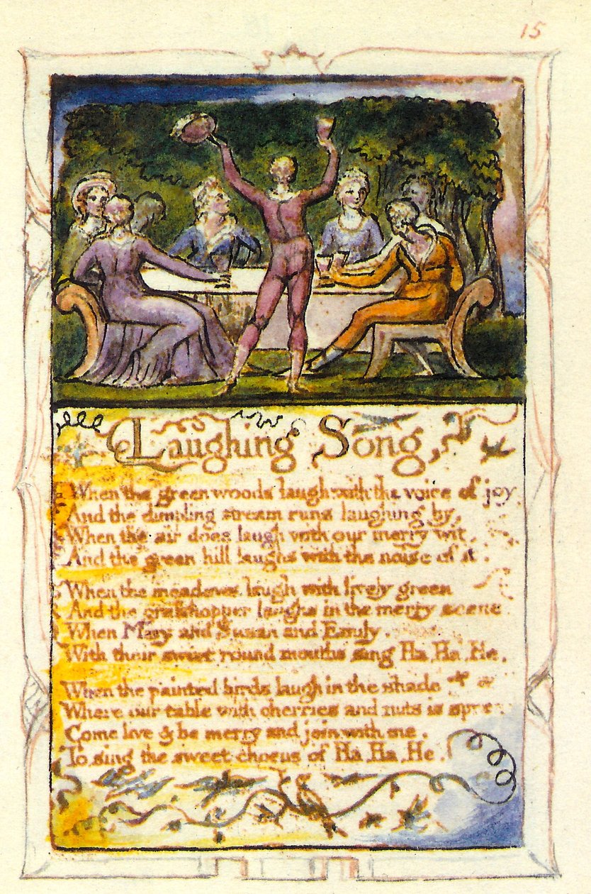 Lieder der Unschuld - Lachlied von William Blake