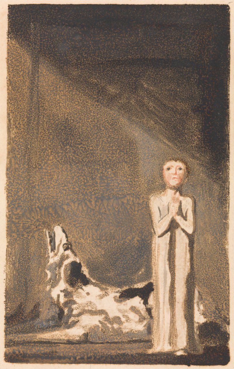 Das erste Buch von Urizen, Tafel 24 (Bentley 26) von William Blake