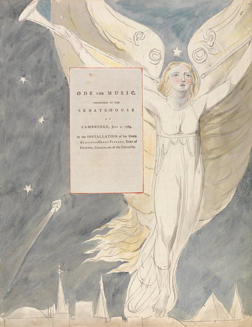 Die Gedichte von Thomas Gray, Design 93 von William Blake