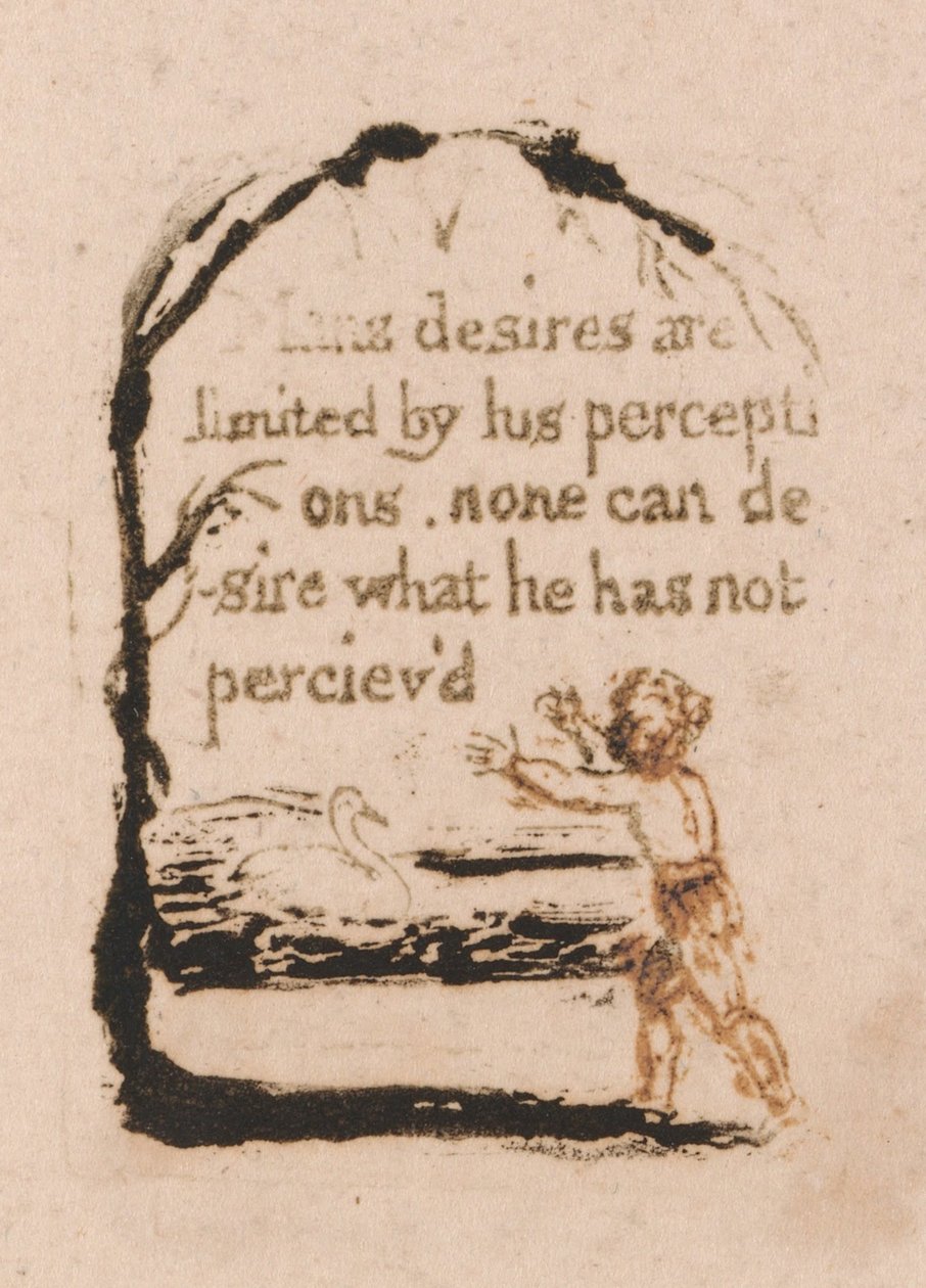 Es gibt keine natürliche Religion, Tafel 7 von William Blake