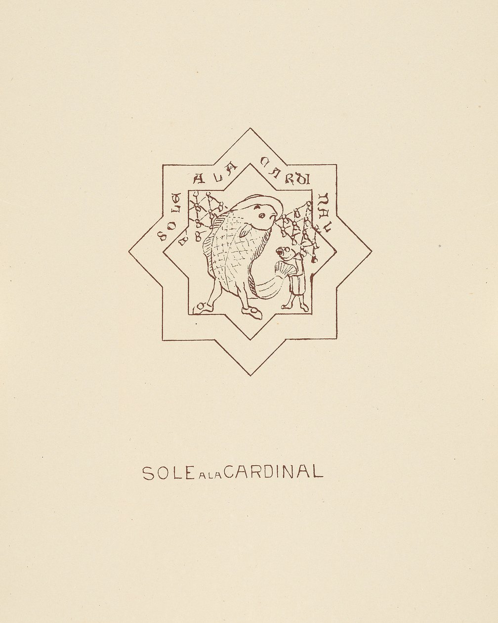 Sohle, 1878 von William Burges