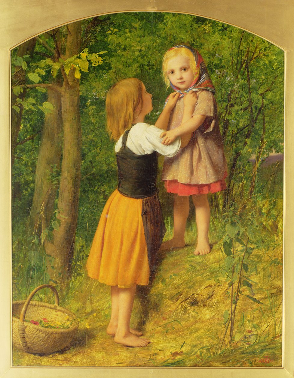 Babes im Wald von William Dobson