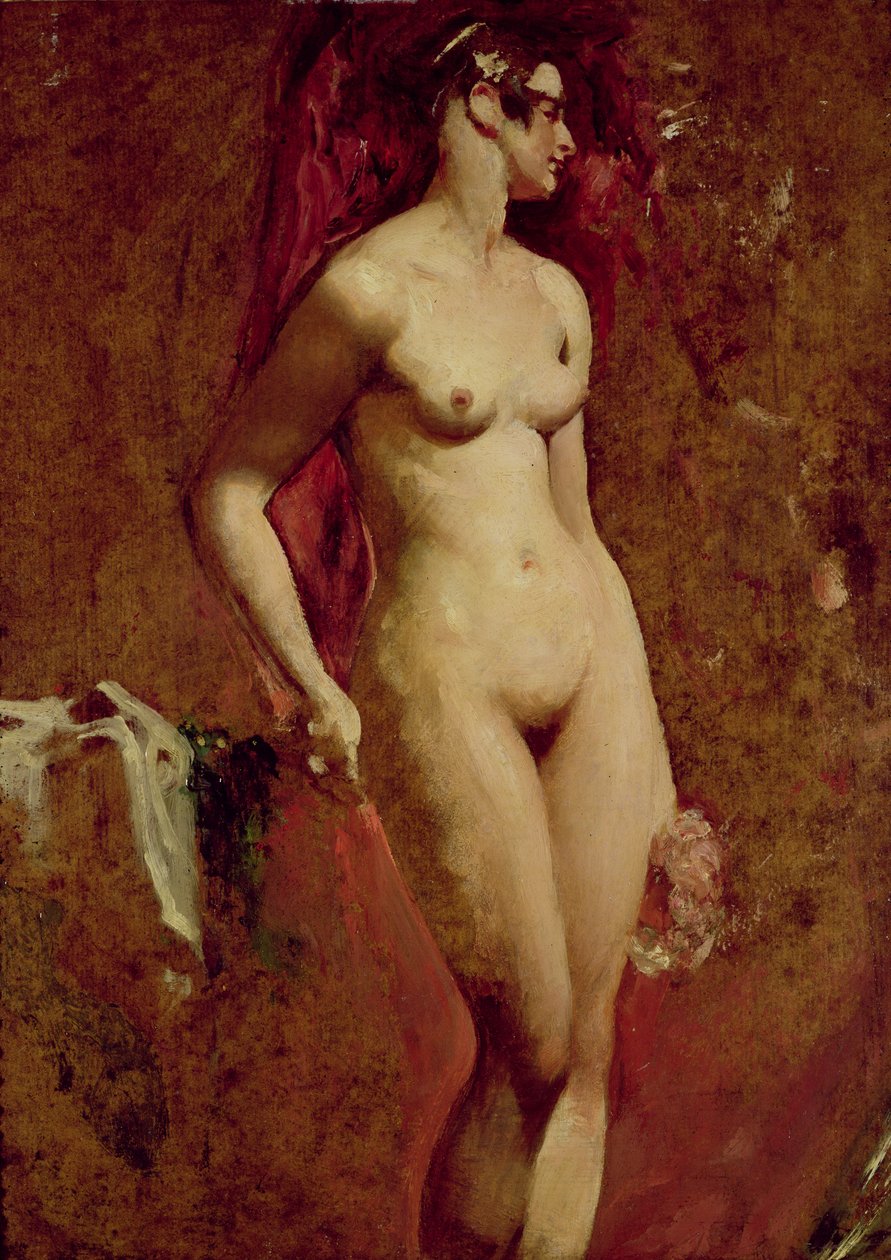 Stehende nackte Frau von William Etty