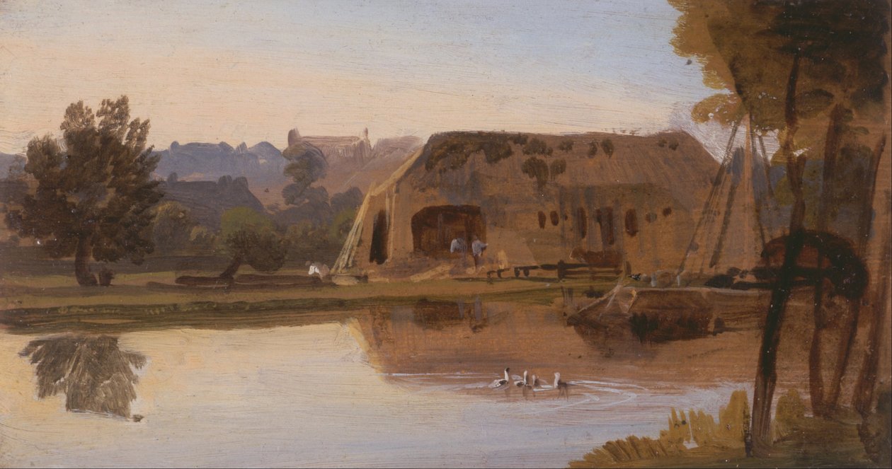 Am Kennet, Reading von William Havell