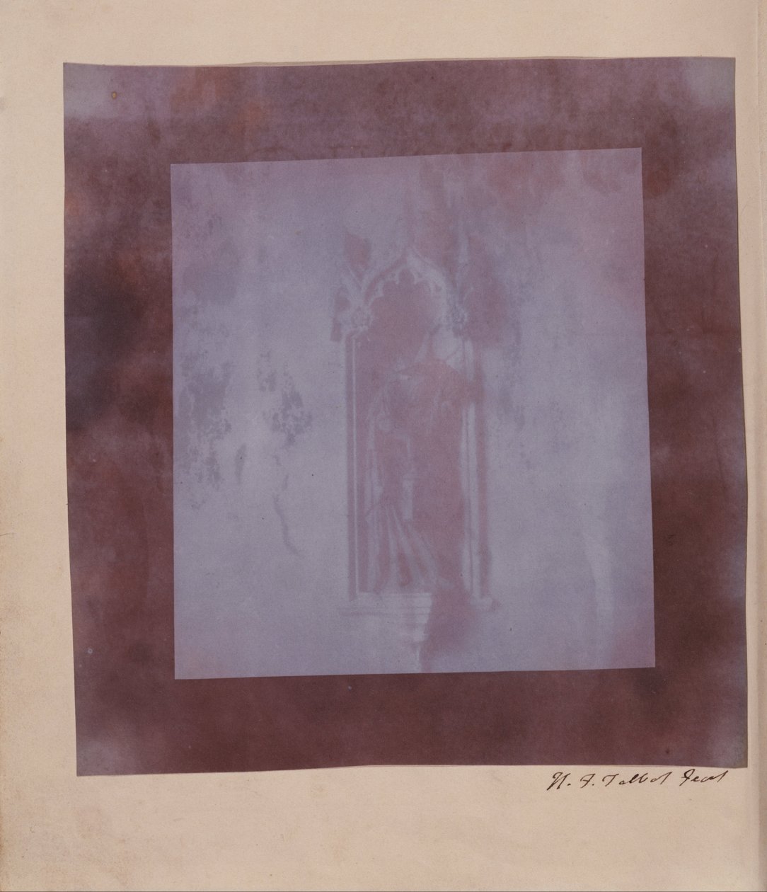 (Diogenes ohne Sonne, 17 Belichtung) von William Henry Fox Talbot