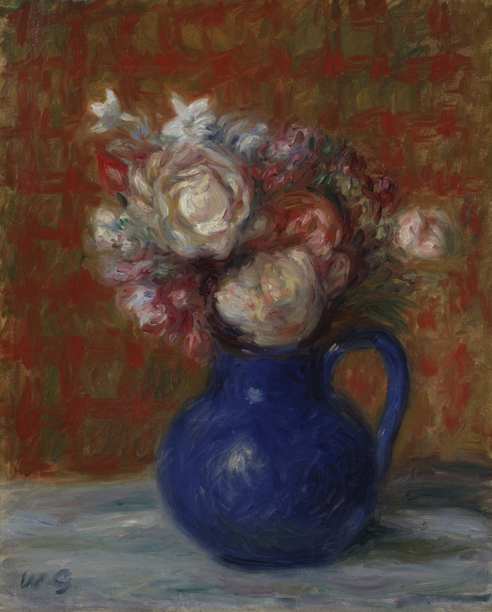 Stillleben „Französischer Blumenstrauß“ von William James Glackens