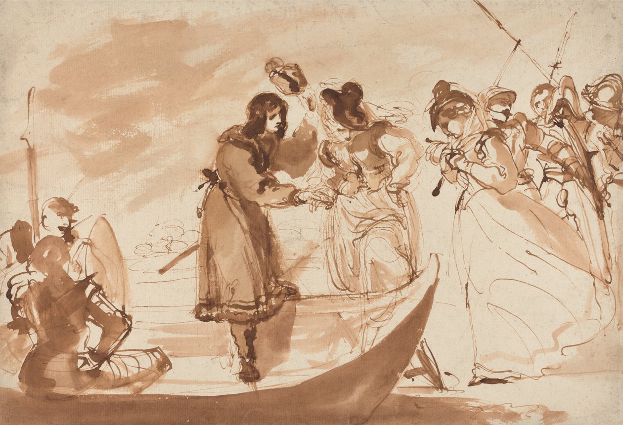 Maria Stuart geht an Bord von William Lock Ii