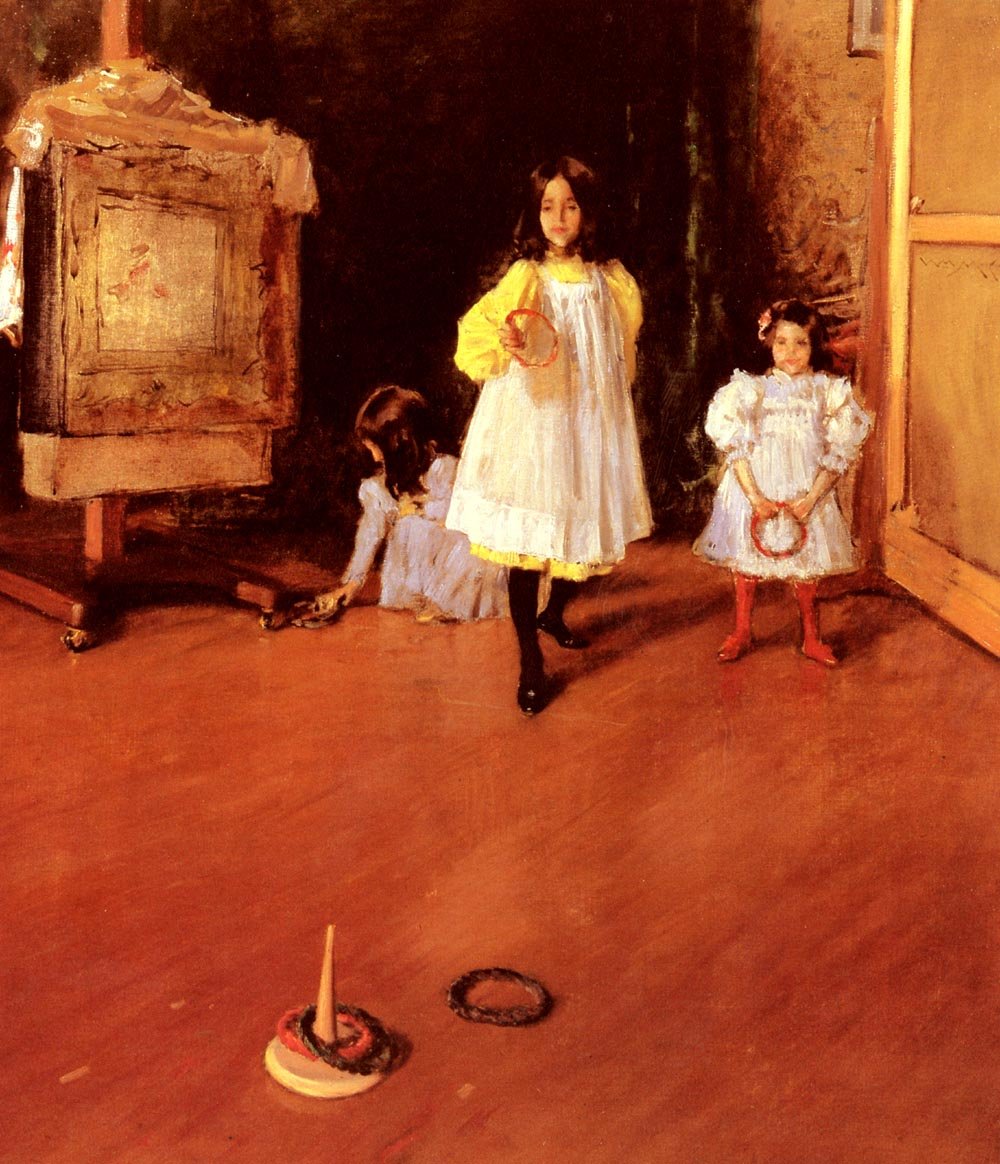 Ringwurf von William Merritt Chase