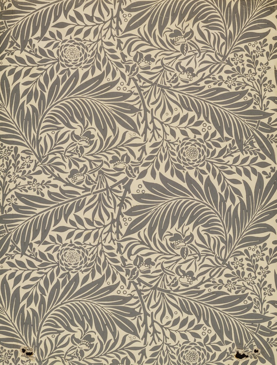 Rittersporn, Tapetendesign, 1872 von William Morris