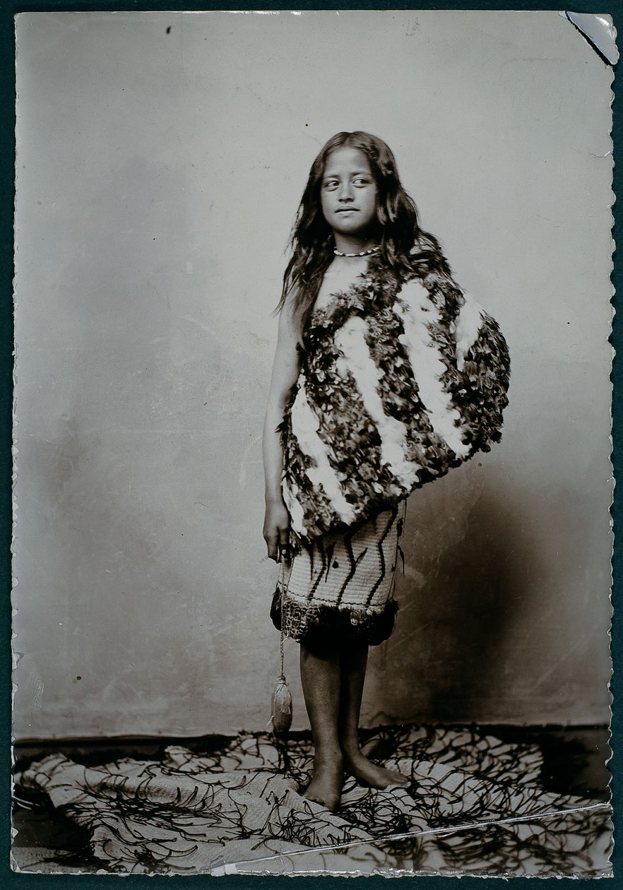 Maori-Mädchen von William Partington