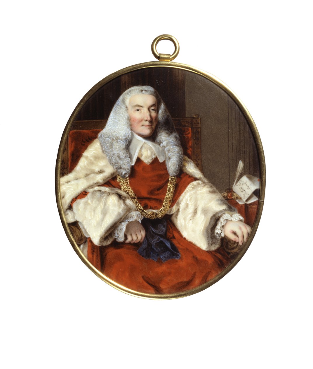 Porträt von Sir William Murray, 1. Earl of Mansfield von William Russell Birch