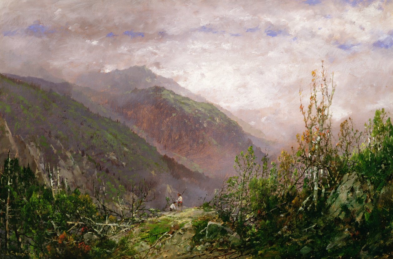 Szene in den Weißen Bergen, ca. 1860-70 von William Sonntag