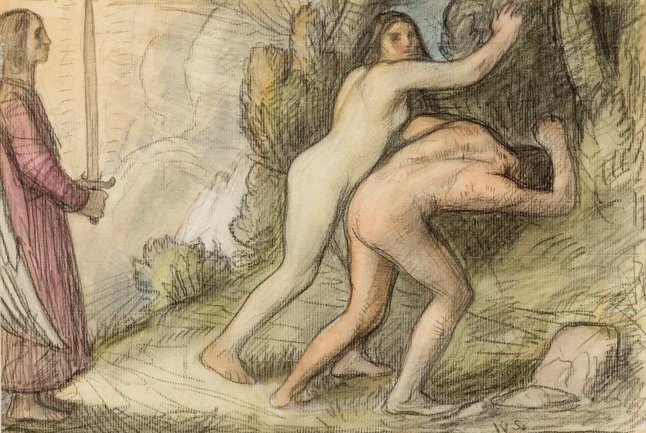 Die Vertreibung, 1901 von William Strang
