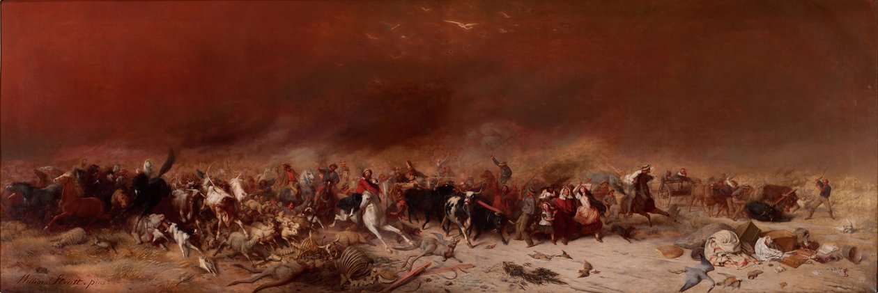 Schwarzer Donnerstag von William Strutt