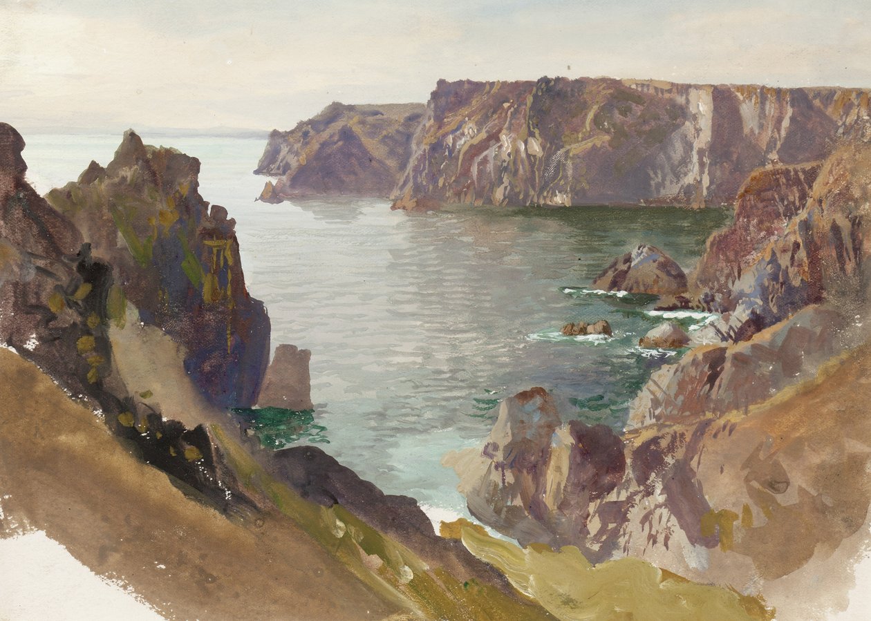 Küste, Cornwall, ca. 1877-80 von William Trost Richards