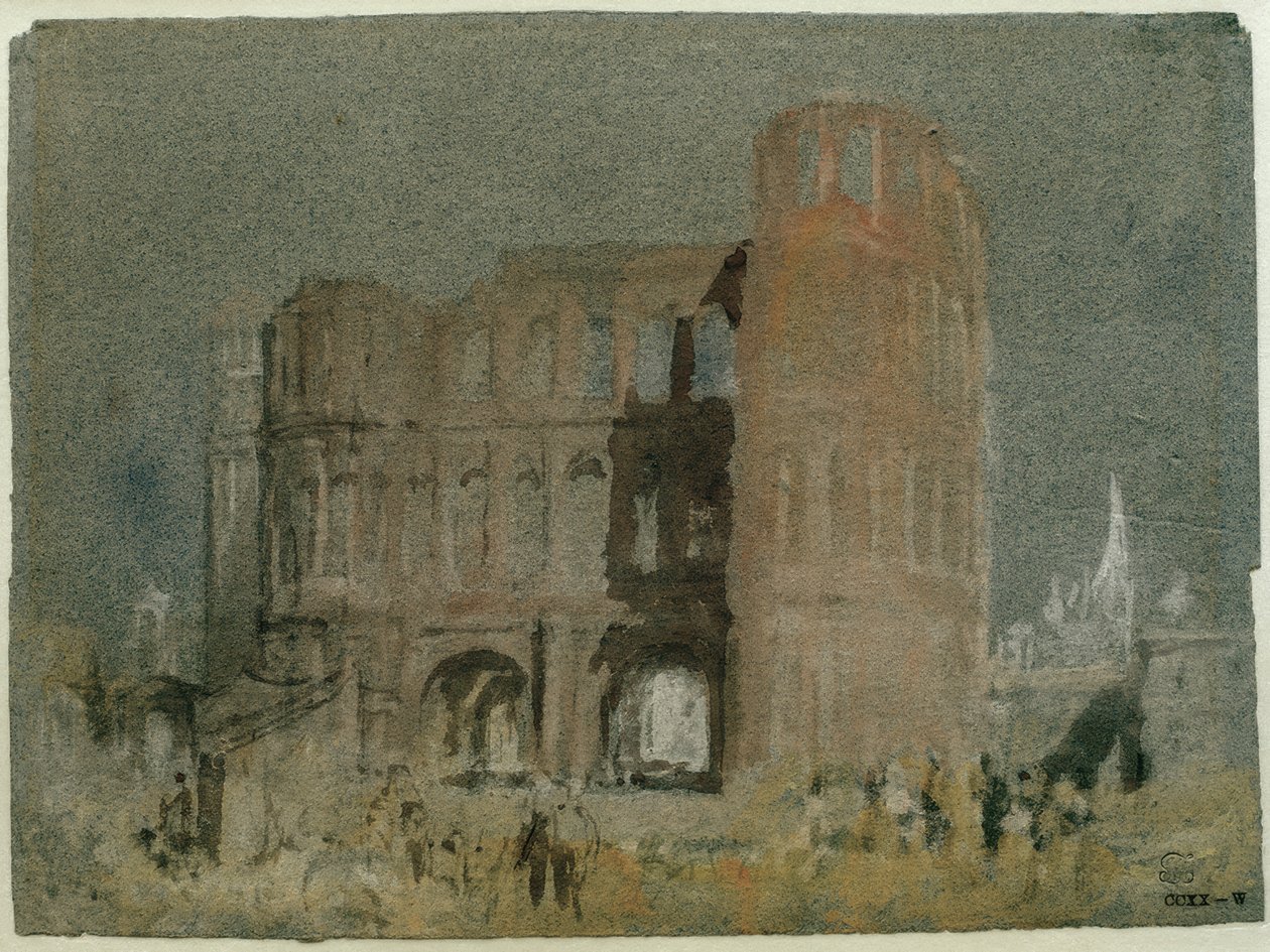 Die Porta Nigra, Trier von Joseph Mallord William Turner