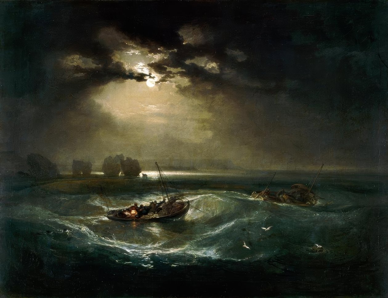 Fischer auf See von Joseph Mallord William Turner