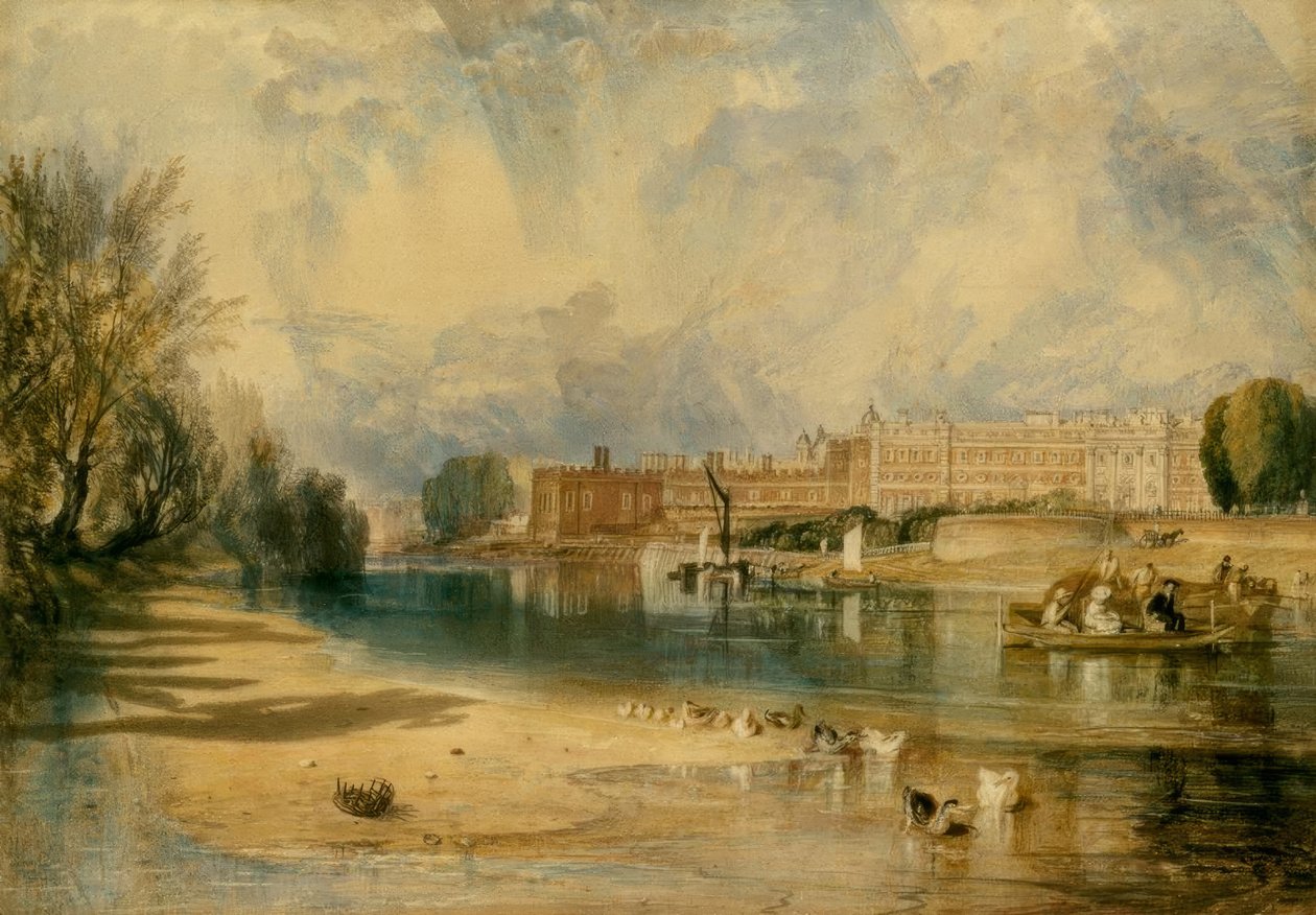 Hampton Court Palace von Joseph Mallord William Turner