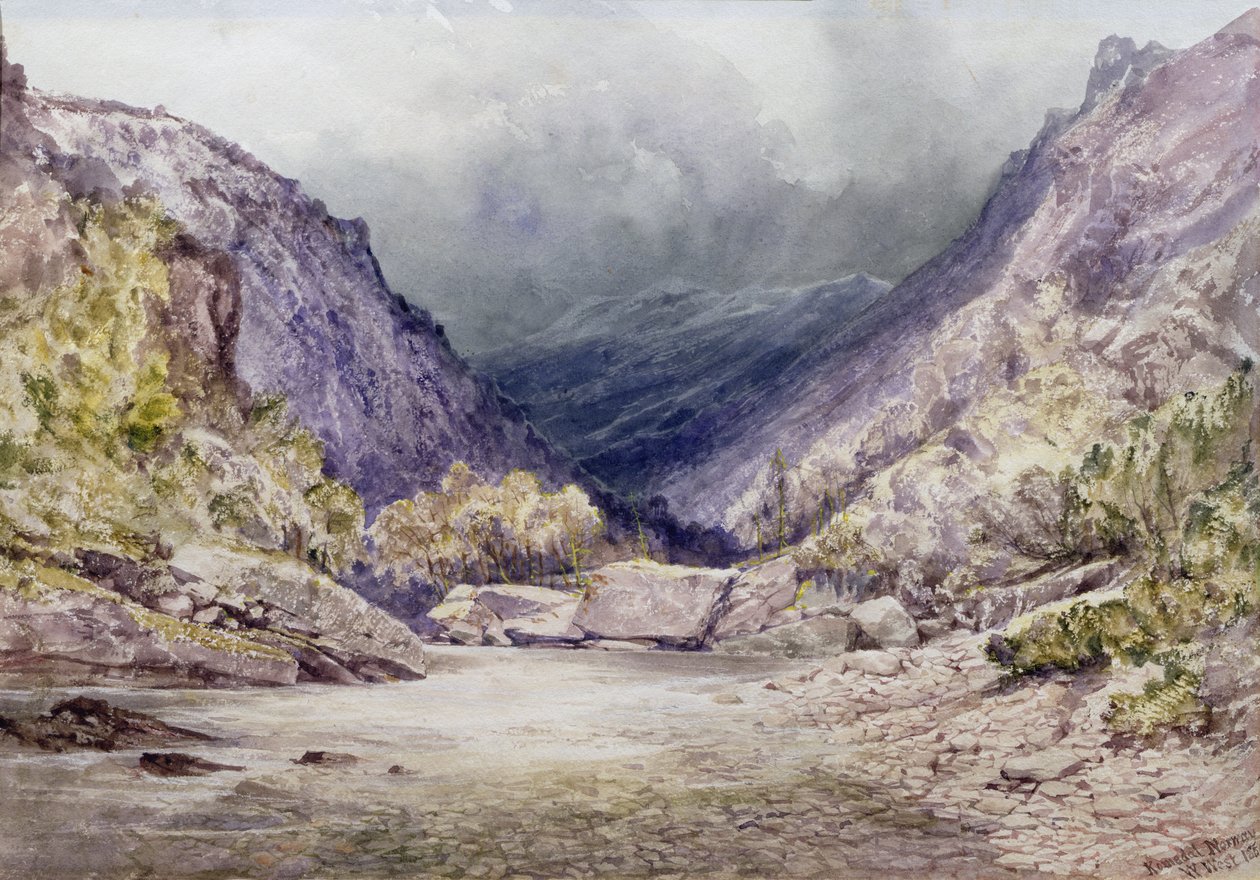 Romsdal, Norwegen, 1850 von William West